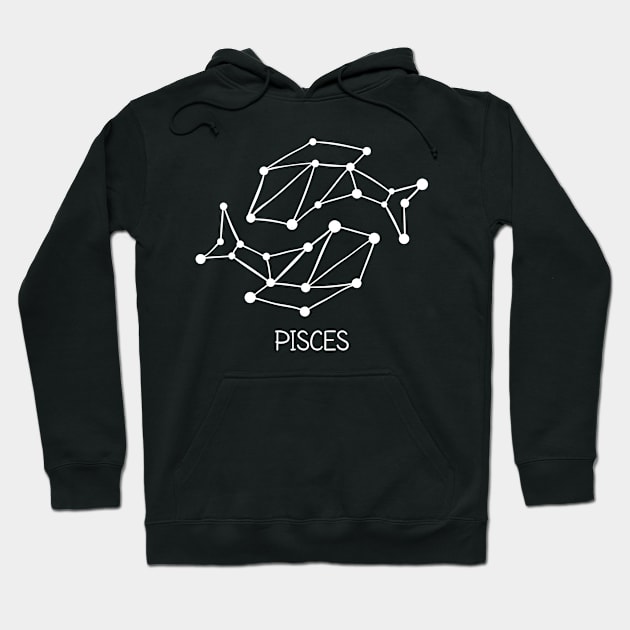 Pisces birthday gift Hoodie by Dieowl